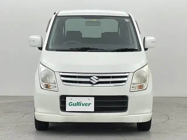 スズキ ワゴンＲ FX－LTDⅡ 新潟県 2010(平22)年 4.3万km パールホワイト 純正CD/スマートキー×２/プッシュスタート/ウィンカードアミラー/革巻きステアリング/電動格納式ミラー/ヘッドライトレベライザー/オートエアコン