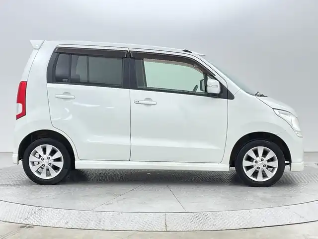 スズキ ワゴンＲ FX－LTDⅡ 新潟県 2010(平22)年 4.3万km パールホワイト 純正CD/スマートキー×２/プッシュスタート/ウィンカードアミラー/革巻きステアリング/電動格納式ミラー/ヘッドライトレベライザー/オートエアコン