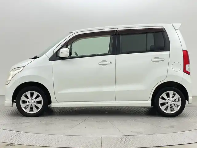 スズキ ワゴンＲ FX－LTDⅡ 新潟県 2010(平22)年 4.3万km パールホワイト 純正CD/スマートキー×２/プッシュスタート/ウィンカードアミラー/革巻きステアリング/電動格納式ミラー/ヘッドライトレベライザー/オートエアコン