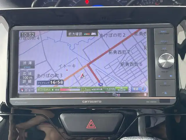ダイハツ タント カスタム RS スマートセレ SA 道央・札幌 2014(平26)年 11.7万km パールホワイトⅢ ４WD/社外HDDナビ　/CD/DVD/BT/フルセグ/スマートアシスト/衝突被害軽減ブレーキ/横滑り防止装置/バックカメラ/ドライブレコーダー/エコアイドル/両側パワースライドドア/社外レザー調シートカバー/ステアリングリモコン/プッシュスタート/スマートキー/LEDヘッドライト/オートライト/フォグランプ/電動格納ミラー/ウィンカーミラー/純正フロアマット/ドアバイザー