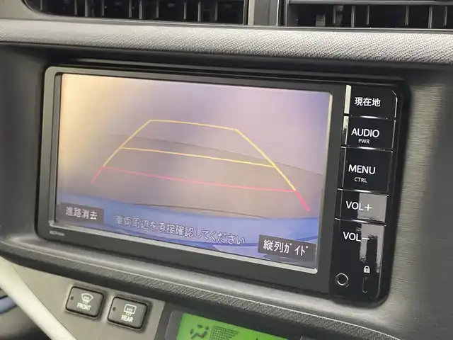 トヨタ アクア S 新潟県 2014(平26)年 2.3万km クールソーダメタリック ワンオーナー/純正メモリナビ【NSCP-W64】/　ワルセグTV/Bluetooth/CD/DVD/ドライブレコーダー/バックモニター/ETC/横滑り防止装置/ステアリングスイッチ/禁煙車