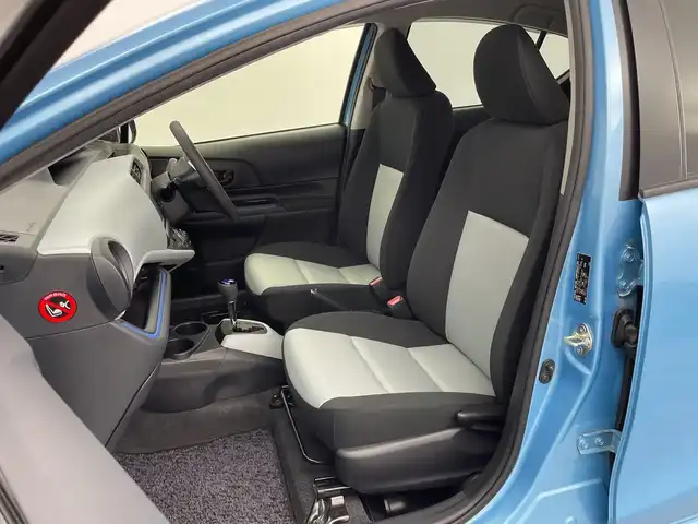 トヨタ アクア S 新潟県 2014(平26)年 2.3万km クールソーダメタリック ワンオーナー/純正メモリナビ【NSCP-W64】/　ワルセグTV/Bluetooth/CD/DVD/ドライブレコーダー/バックモニター/ETC/横滑り防止装置/ステアリングスイッチ/禁煙車