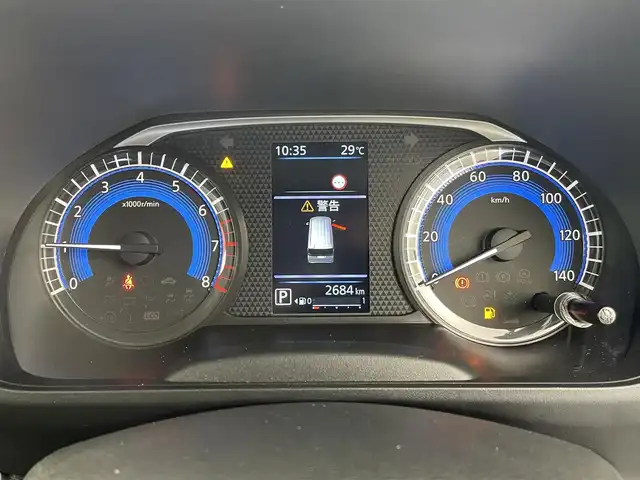 日産 ルークス ハイウェイスター X 群馬県 2025(令7)年 0.3万km オーシャンブルーP エマージェンシーブレーキ/片側パワースライドドア/純正9インチナビ（フルセグ/BT）/アラウンドビューモニター/LEDヘッドライト