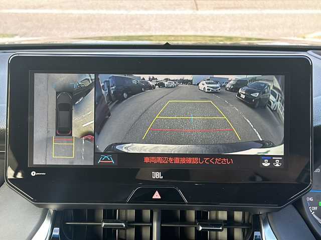 トヨタ ハリアー ハイブリッド Z 石川県 2021(令3)年 8.7万km プレシャスブラックパール ワンオーナー/トヨタセーフティーセンス/・プリクラッシュセーフティ/・レーンディパーチャーアラート/・レーダークルーズコントロール/・ブラインドスポットモニター/・パーキングサポートブレーキ（後方接近車両）/・パノラミックビューモニター/・デジタルインナーミラー/JBLプレミアムサウンドシステム/ファブリック合成皮革シート/純正SDナビ(12.3インチTFTカラータッチディスプレイ)/【フルセグTV・Bluetooth・Applecarplay】/ビルトインETC2.0/D席パワーシート/LEDヘッドライト/・オートマチックハイビーム/・オートライト/プッシュスタート/・スマートキー/・スペアキー/純正レザー調フロアマット/取扱説明書/保証書