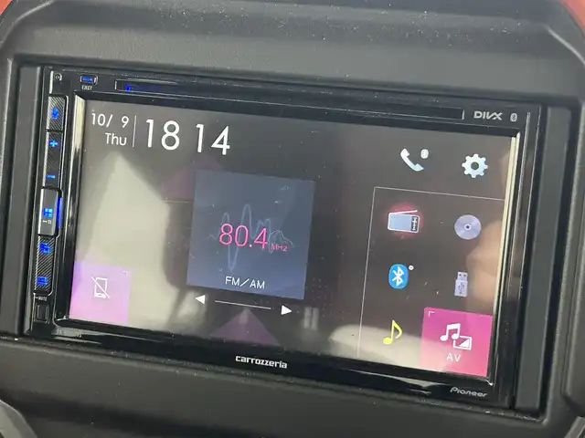 スズキ ハスラー HYBRID X 道央・札幌 2020(令2)年 4.8万km バーミリオンオレンジ/ガンメタリック2トーン ・４WD/・カロッツェリアDA（FH-8500DVS）/　CD/DVD/USB/BT/・バックカメラ/・ビルトインETC/・ドライブレコーダー（フロント+室内）/・デュアルカメラブレーキサポート/・衝突被害軽減ブレーキ/・レーンキープアシスト/・クリアランスソナー/・横滑り防止装置/・アイドリングストップ/・オートマチックハイビーム/・オートライト/・LEDヘッドライト＆フォグ/・ドアミラーウィンカー/・ミラーヒーター/・D+N席シートヒーター/・シートバックテーブル/・純正１５インチAW/・純正ゴムマット/・innoルーフキャリア＆不明ルーフラック/・プッシュスタート/・スマートキー
