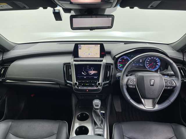 トヨタ クラウン ハイブリッド RS アドバンス 愛知県 2018(平30)年 5.3万km プレシャスシルバー 純正ナビ/・Bluetooth/・CD/DVD/・フルセグテレビ/全方位モニター/シートヒーター/ベンチレーション/ステアリングヒーター/衝突軽減ブレーキ/レーンキープアシスト/ブラインドスポットモニター/レーダークルーズコントロール/パワーシート/シートメモリー/レザーシート/ビルトインETC