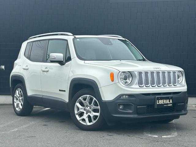 クライスラー・ジープ ジープ レネゲード リミテッド 埼玉県 2017(平29)年 4.1万km 白 白オレンジ革シート /ガラスサンルーフ /社外8インチナビ（AVIC-RL801）/・DVD/CD/SD/USB/フルセグ/バックカメラ/オートクルーズコントロール /BSM /シートヒーター /フルセグ /電動シート/ステアリングヒーター /純正17インチアルミホイール /HIDヘッドライト /ドライブレコーダー /ETC