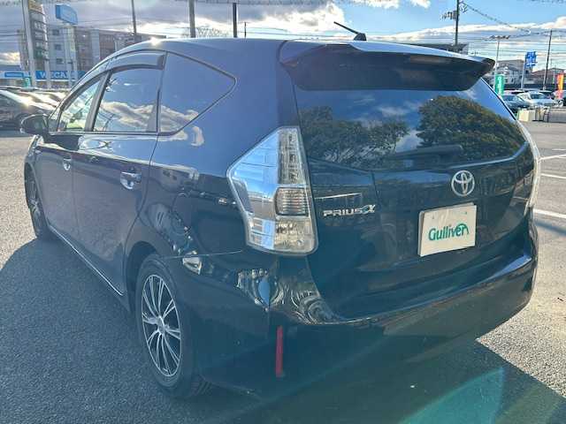 トヨタ プリウス α S Lセレクション 宮城県 2011(平23)年 16.5万km ブラック 社外ナビ/・CD/DVD//・バックカメラ/・ETC/プッシュスタート/スマートキー/アイドリングストップ/純正フロアマット/社外アルミホイール
