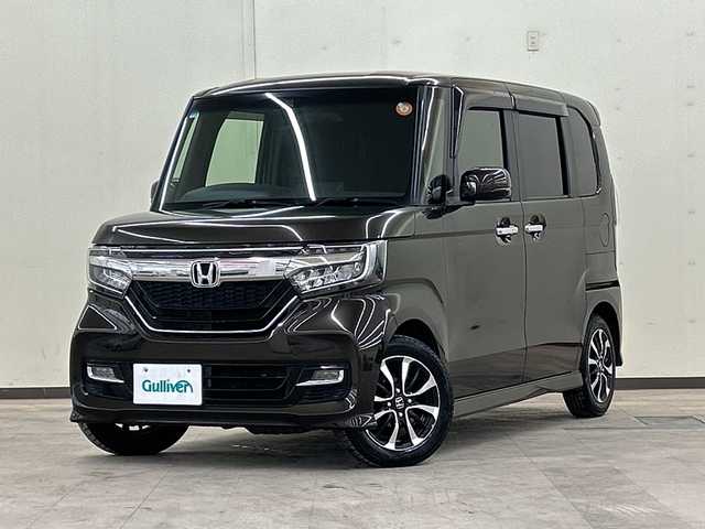 ホンダ Ｎ ＢＯＸ カスタム G L ホンダセンシング 道央・札幌 2020(令2)年 1.5万km プレミアムグラマラスブロンズP 4WD//プッシュスタート//ドアバイザー//スマートキー//エンジンスタータ//両側パワースライドドア//社外ディスプレイオーディオ//ＥＴＣ//クルーズコントロール//パワーウィンド