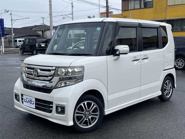 ホンダ Ｎ ＢＯＸ カスタム SSパッケージ 佐賀県 2016(平28)年 5.3万km プレミアムホワイトパールⅡ （株)IDOMが運営する【じしゃロン佐賀店】の自社ローン専用車両になります。/こちらは現金またはオートローンご利用時の価格です。自社ローンご希望の方は別途その旨お申付け下さい/・後ろシートスライドします　/・ワンセグ/ＣＤ　/・バックカメラ/・ETC/・片側電動スライドドア