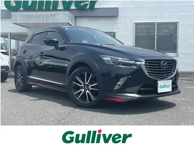 マツダ ＣＸ－３ 20S Lパッケージ 三重県 2018(平30)年 4.4万km ジェットブラックマイカ 1オーナー/アドバンスドスマートシティブレーキサポート/後退時スマートシティブレーキサポート/AT誤発進抑制制御/スマートブレーキサポート/レーダークルーズコントロール/ブラインドスポットモニタリング/パーキングセンサー/車線逸脱警報システム/ドライバーアテンションアラート/BOSEサウンドシステム/純正SDナビ/フルセグTV/【CD/DVD/Bluetooth/USB/AUX】/バックカメラ/ETC/ドライブレコーダー/パドルシフト/ヘッドアップディスプレイ/ハーフレザーシート/D席パワーシート/D/N席シートヒーター/ステアリングヒーター/パドルシフト/オートライト/アダプティブLEDヘッドランプ/シグネチャーLEDランプ/LEDフロントフォグランプ/215/50R18インチ純正AW/純正エアロパーツ/プッシュスタート/スマートキー/純正フロアマット