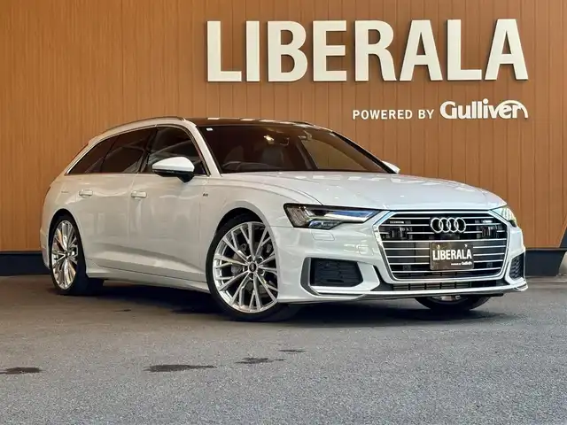 アウディ Ａ６ アバント45TFSIクワトロ スポーツ 宮城県 2021(令3)年 3.5万km グレイシアホワイトメタリック S-lineパッケージ/アシスタンスパッケージ/パノラマガラスサンルーフ/バーチャルコックピット/MMIナビゲーションシステム/フルセグＴＶ　/全方位カメラ　/ブラックレザーシート/シートヒーター/メモリ機能付きパワーシート　/HDマトリクスLEDヘッドライト　/純正21インチAW/４ゾーンエアコン/アドバンストキー/パワーバックドア/ソフトクローズドア/前後ドライブレコーダー