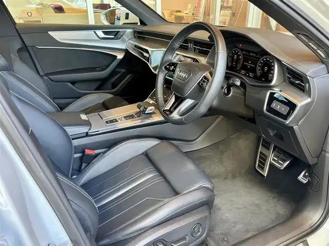 アウディ Ａ６ アバント45TFSIクワトロ スポーツ 宮城県 2021(令3)年 3.5万km グレイシアホワイトメタリック S-lineパッケージ/アシスタンスパッケージ/パノラマガラスサンルーフ/バーチャルコックピット/MMIナビゲーションシステム/フルセグＴＶ　/全方位カメラ　/ブラックレザーシート/シートヒーター/メモリ機能付きパワーシート　/HDマトリクスLEDヘッドライト　/純正21インチAW/４ゾーンエアコン/アドバンストキー/パワーバックドア/ソフトクローズドア/前後ドライブレコーダー