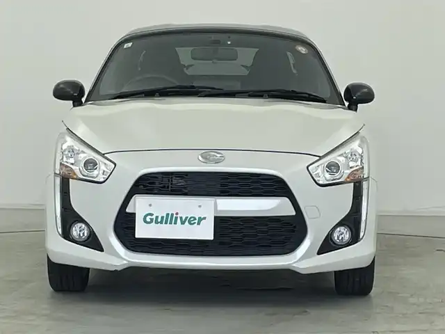 ダイハツ コペン ローブ 群馬県 2014(平26)年 3.2万km パールホワイトⅢ carrozzeria7インチナビ/・AM/FM/CD/DVD/SD/Bluetooth/フルセグTV/バックカメラ/シートヒーター/オートエアコン/プッシュスタート/スマートキー/電動オープン/ステアリングスイッチ/電動ミラー/アイドリングストップ/横滑り防止装置/純正フロアマット/ETC/純正16インチアルミホイール