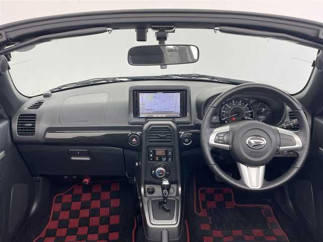 ダイハツ コペン ローブ 群馬県 2014(平26)年 3.2万km パールホワイトⅢ carrozzeria7インチナビ/・AM/FM/CD/DVD/SD/Bluetooth/フルセグTV/バックカメラ/シートヒーター/オートエアコン/プッシュスタート/スマートキー/電動オープン/ステアリングスイッチ/電動ミラー/アイドリングストップ/横滑り防止装置/純正フロアマット/ETC/純正16インチアルミホイール