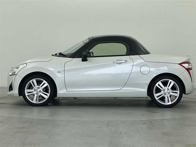 ダイハツ コペン ローブ 群馬県 2014(平26)年 3.2万km パールホワイトⅢ carrozzeria7インチナビ/・AM/FM/CD/DVD/SD/Bluetooth/フルセグTV/バックカメラ/シートヒーター/オートエアコン/プッシュスタート/スマートキー/電動オープン/ステアリングスイッチ/電動ミラー/アイドリングストップ/横滑り防止装置/純正フロアマット/ETC/純正16インチアルミホイール