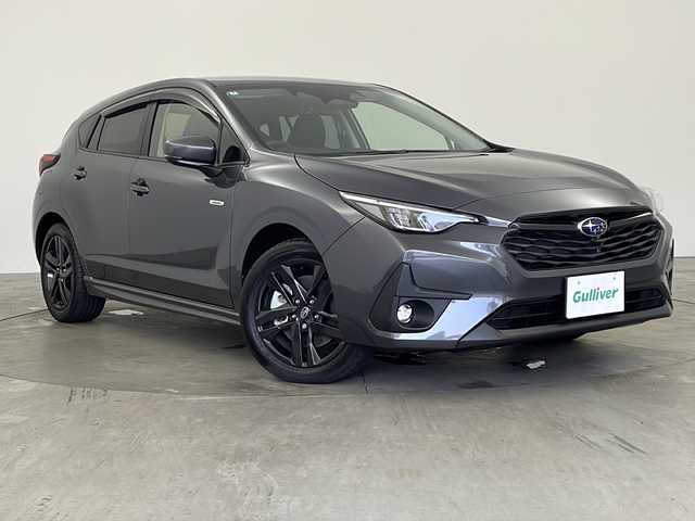 スバル インプレッサ ST－G 兵庫県 2024(令6)年 0.1万km マグネタイトグレーメタリック ・純正11.6インチナビ/（TV/BT/iPod/AUX/USB/Apple Car Play/ Android Auto）/・デジタルマルチビューモニター/・バックカメラ/・アイサイトコアテクノロジー/・アイサイトセイフティプラス/・ECOクルーズコントロール/・アレイ式アダプティブドライビングビーム/・ドライバーモニタリングシステム/・後退時ブレーキアシスト/・後側方警戒支援システム/・後退時速度リミッター/・エマージェンシーレーンキープアシスト/・車線逸脱防止機能/・車間距離警報/・ステアリング連動ヘッドランプ/・先行車捕捉音/・青信号お知らせ/・リアデフォッガー/・ステアリングヒーター/・SI-DRIVE/・アクセスキー対応運転席シートポジションメモリー機能/・前席パワーシート/・前席シートヒーター/・オートライト/・デュアルオートエアコン/・純正フロアマット/・スマートキー/・プッシュスタート