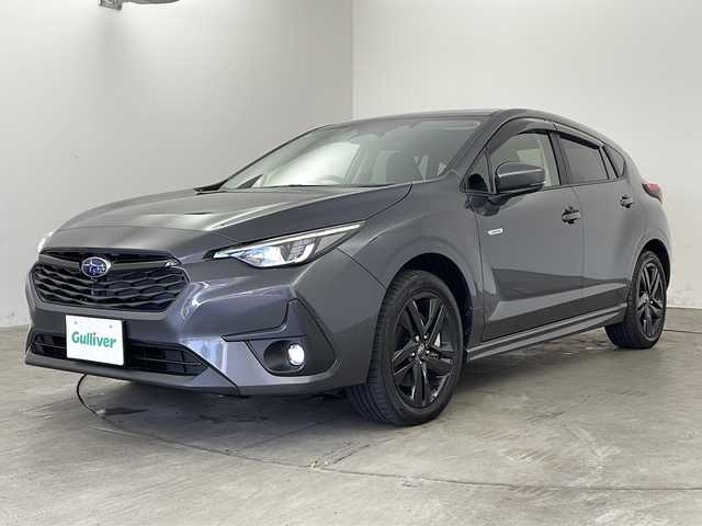 スバル インプレッサ ST－G 兵庫県 2024(令6)年 0.1万km マグネタイトグレーメタリック ・純正11.6インチナビ/（TV/BT/iPod/AUX/USB/Apple Car Play/ Android Auto）/・デジタルマルチビューモニター/・バックカメラ/・アイサイトコアテクノロジー/・アイサイトセイフティプラス/・ECOクルーズコントロール/・アレイ式アダプティブドライビングビーム/・ドライバーモニタリングシステム/・後退時ブレーキアシスト/・後側方警戒支援システム/・後退時速度リミッター/・エマージェンシーレーンキープアシスト/・車線逸脱防止機能/・車間距離警報/・ステアリング連動ヘッドランプ/・先行車捕捉音/・青信号お知らせ/・リアデフォッガー/・ステアリングヒーター/・SI-DRIVE/・アクセスキー対応運転席シートポジションメモリー機能/・前席パワーシート/・前席シートヒーター/・オートライト/・デュアルオートエアコン/・純正フロアマット/・スマートキー/・プッシュスタート