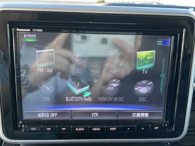 スズキ スペーシア カスタム HYBRID XS ターボ 秋田県 2020(令2)年 5.9万km ブリスクブルーM 純正SDナビ/純正BT、CD、DVD、フルセグTV/両側パワースライドドア/純正15インチAW/車外全周囲カメラ/スペアキー/ETC/４WD