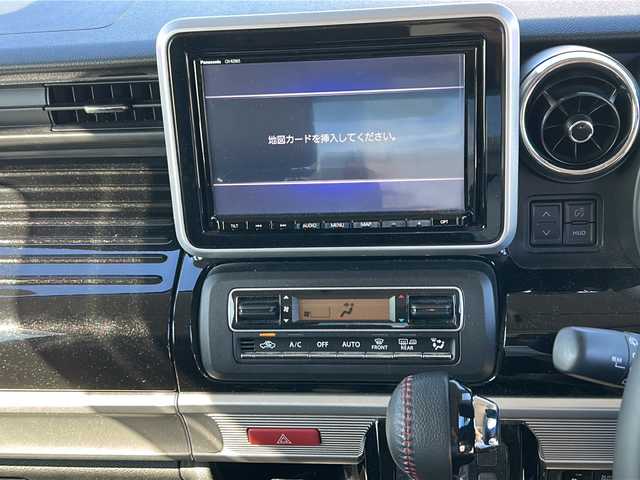 スズキ スペーシア カスタム HYBRID XS ターボ 秋田県 2020(令2)年 5.9万km ブリスクブルーM 純正SDナビ/純正BT、CD、DVD、フルセグTV/両側パワースライドドア/純正15インチAW/車外全周囲カメラ/スペアキー/ETC/４WD