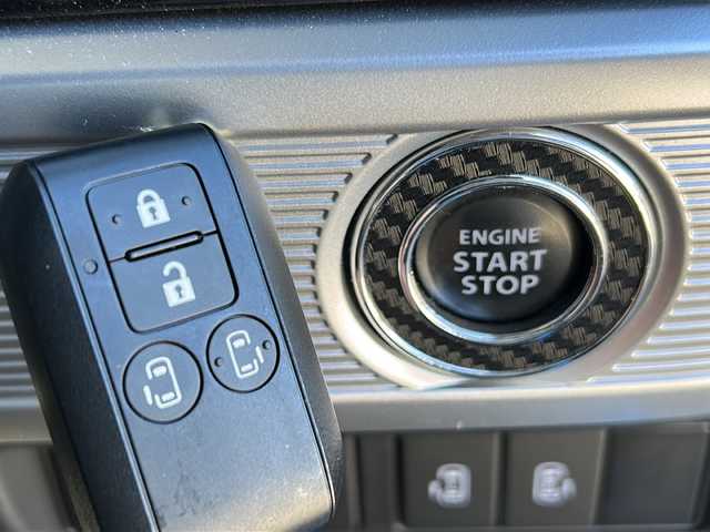 スズキ スペーシア カスタム HYBRID XS ターボ 秋田県 2020(令2)年 5.9万km ブリスクブルーM 純正SDナビ/純正BT、CD、DVD、フルセグTV/両側パワースライドドア/純正15インチAW/車外全周囲カメラ/スペアキー/ETC/４WD