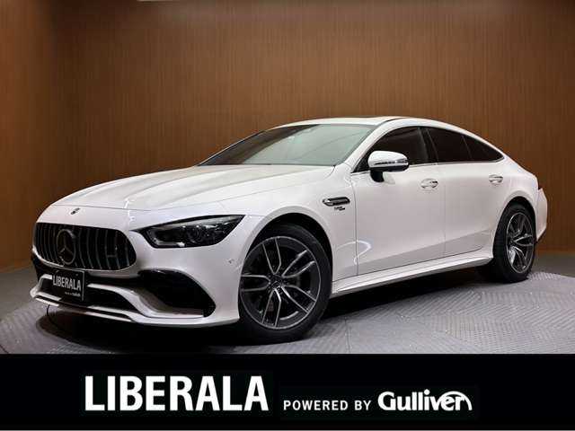 メルセデスＡＭＧ ＡＭＧ ＧＴ 43 4マチック+ 千葉県 2019(令1)年 3.3万km ダイヤモンドホワイト エクスクルーシブパッケージ　/ガラスSR　/Burmesterサウンド　/半革シート　/HUD　/ACC　/ナビ　/TV　/360°シートH　/ベンチレーション　/電動リアゲート　/マルチビームLEDライト　/レーダーセーフティパッケージ　/1オーナー　/ETC
