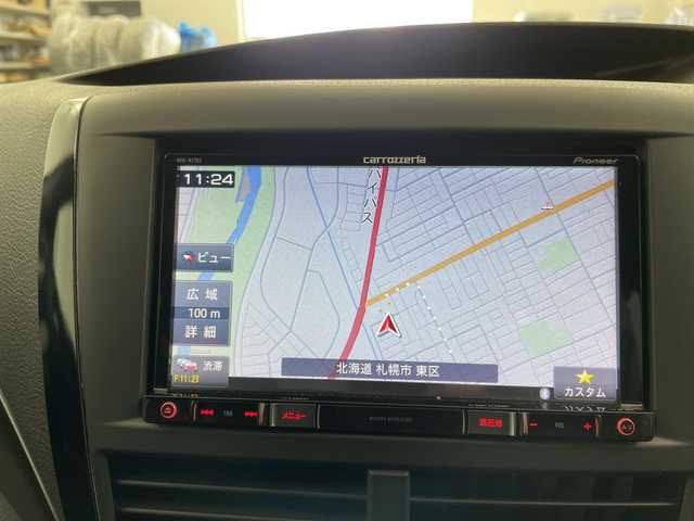 スバル インプレッサ ＷＲＸ STi 道央・札幌 2012(平24)年 7.2万km オブシディアンブラックパール ・4WD/ターボ/6MT/・STiマフラー/純正リアスポイラー/・Defuブーストメーター/・社外7インチメモリナビ（AVIC-RZ702）/・BT/CD/DVD/SD/フルセグTV/・バックカメラ/・ハーフレザーシート/D席パワーシート/・HIDヘッドライト/・フロント/リヤフォグランプ/・ライトレベライザー/・プッシュスタート/スマートキー×2/・社外前後ドラレコ（ZDR-018）/・ETC/・STiホイール付冬タイヤ積込