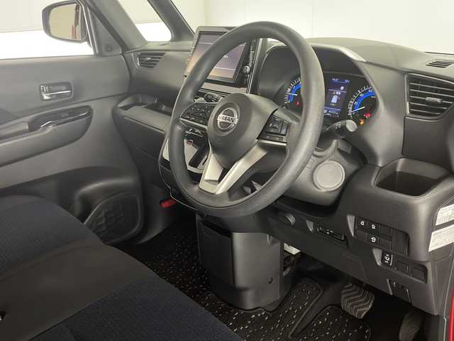 日産 ルークス HWS X プロパイロットED 宮崎県 2021(令3)年 4.2万km スパークリングレッド/ブラック 禁煙車/エマージェンシーブレーキ/純正9型ナビTV/（MM319D-L/CD/DVD/MSV/Bluetooth/フルセグTV)/純正ドライブレコーダー/純正LEDオートライト/純正LEDフォグ/純正14インチアルミ/純正フロアマット/ハンズフリー両側電動スライドドア/プロパイロット/アラウンドビューモニター/クリアランスソナー/電子パーキング/オートホールド/オートエアコン/リアサーキュレーター（プラズマクラスター）/インテリジェントキー/プッシュエンジンスタート/新車時保証書/取扱い説明書