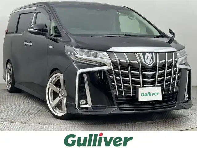 トヨタ アルファードハイブリット SR Cパッケージ 道央・札幌 2019(令1)年 5万km ブラック ・アルパインナビ/・BT/CD/AM/FM/USB/SD/HDMI/・アルパインフリップダウン/・ツインサンルーフ/・寒冷地仕様/・ステアリングヒーター/・オートマチックハイビーム/・レーンキープアシスト/・ＭＴモード/・アイドリングストップ/・アダプティブクルーズコントロール/・ステアリングスイッチ/・ダブルエアコン/・全席シートヒーター/・シートエアコン/・パワーシート/・両側パワースライドドア/・パワーバックドア/・ＥＴＣ/・電動パーキングブレーキ/・ブレーキホールド/・横滑り防止システム/・ウォークスルー/・オットマン/・純正フロアマット/・ＬＥＤヘッドライト/・１００Ｖ充電/・車庫調/・純正AW夏タイヤ積載