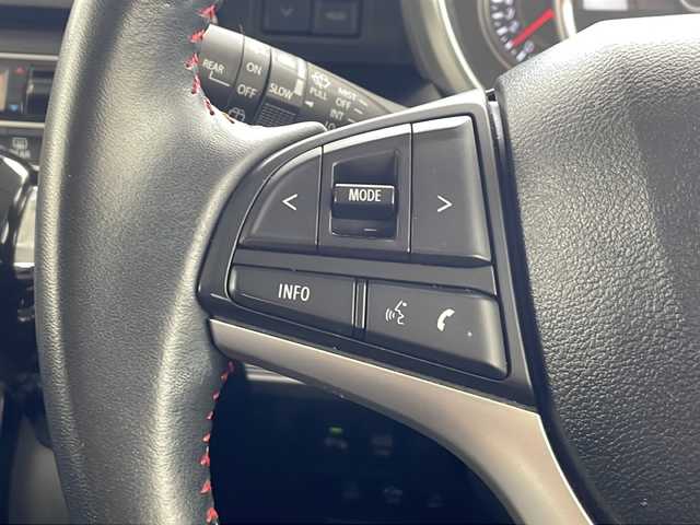 スズキ スペーシア カスタム HYBRID XS 沖縄県 2021(令3)年 4.5万km ブルーイッシュブラックパール3 禁煙車　/純正8インチナビ【CN-RZ866】/（ＡＭ／ＦＭ／ＣＤ／ＤＶＤ／ＢＴ）　/フルセグＴＶ/全方位モニター　/ドライブレコーダー　/ビルトインＥＴＣ　/両側パワースライドドア　/ハーフレザーシート　/シートヒーター　/ＬＥＤヘッドライト　/レーンキープアシスト/衝突軽減装置/盗難防止装置/横滑り防止装置/スマートキー/プッシュスタート/オートエアコン/オートライト