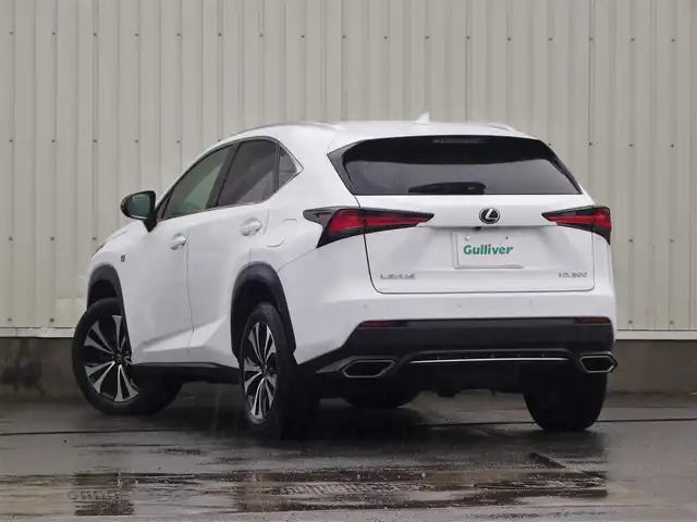 レクサス ＮＸ 300 Fスポーツ 山形県 2017(平29)年 6.2万km ホワイトノーヴァガラスフレーク 4WD/衝突被害軽減システム/純正メモリナビ/　　【CD DVD BT フルセグ USB AUX】/全周囲カメラ/電動リアゲート/レーダークルーズコントロール/LEDオートヘッドライト/レザーシート/パワーシート/シートヒーター/シートエアコン/純正18インチアルミホイール/ドライブレコーダー/ステアリングスイッチ/ステアリングヒーター/パドルシフト/電動格納ウィンカーミラー/フォグランプ/スマートキー/ETC2.0