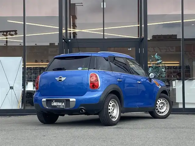 ＭＩＮＩ ミニ クロスオーバー ワン 福岡県 2013(平25)年 9.5万km トゥルーブルーM 1オーナー/純正オーディオ/CD.AUX/ルーフレール/電動格納ミラー/保証書/取説/スペアキー