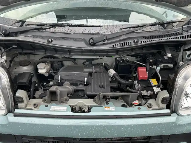 スズキ スペーシア HYBRID X 青森県 2018(平30)年 6.7万km オフブルーM 〇FULL4WD〇/安全装備/ 前方/後方誤発進抑制機能/ 低速時ブレーキサポート/ パーキングセンサー(フロント・リヤ)/ 車線逸脱警報/抑制機能/ ふらつき警報機能/ 発進お知らせ機能(先行車・信号切り替わり)/ 標識認識機能(車両進入禁止・一時停止等)/ ハイビームアシスト/快適装備/ シートヒーター/ スマートキー/ 両側パワースライドドア/リヤサーキュレーター付き/ドライブレコーダー 社外 前方のみ DRY-ST5100d/ナビ　ディーラーOP パナソニック CN-RZ83