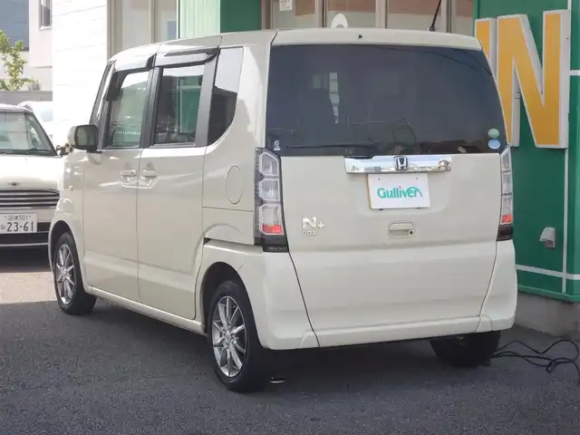 ホンダ Ｎ ＢＯＸ ＋ G Lパッケージ 静岡県 2014(平26)年 7.2万km ヒダマリアイボリーパール ワンオーナー/横滑り防止装置/福祉車両/・スローパー/電動ウインチ/・リモコン付き/純正CDオーディオ/・CX-128C/SEIN STREET INNOVATION 14インチアルミホイール/・LIGHT WEIGHT CONCEPT/純正フロアマット/ドアバイザー/ヘッドライトレベライザー/ISOFIX/電動格納ミラー/プッシュスタート/スマートキー×2/取扱説明書/新車保証書