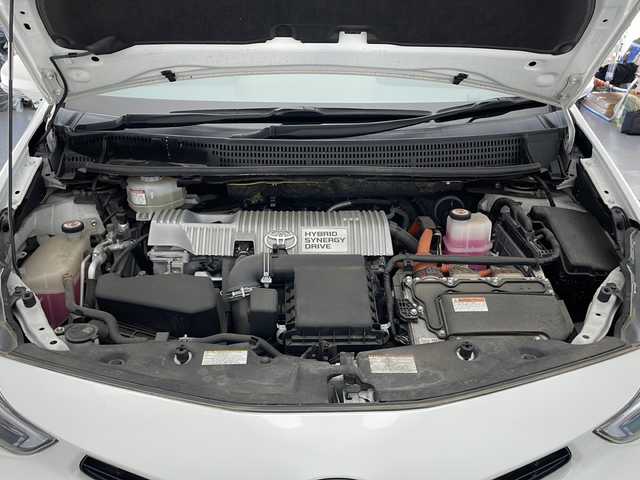 トヨタ プリウス α S ツーリングセレクション 長野県 2019(平31)年 6.9万km ホワイトパールクリスタルシャイン ワンオーナー/純正ナビ（フルセグ/DVD/CD/BT）/Bカメラ/純正ビルトインETC/モデリスタエアロ/プリクラッシュセーフティー/レーンキープアシスト/純正ドライブレコーダー/TVキャンセラー有り/AC100V1500W/純正17インチAW/ステリングスイッチ/LEDヘットライト/LEDフォグランプ/バックフォグ/ドアバイザー/フロアマット/車両取扱説明書/保証書