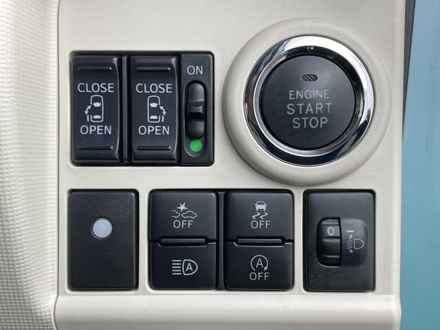 ダイハツ ムーヴ キャンバス X LTD メイクアップ SA Ⅲ 新潟県 2018(平30)年 2.2万km ファインミントメタリック スマートアシストIII/純正ディーラーＯＰナビ（ＮＭＺＫ－Ｗ６８Ｄ）/フルセグＴＶ/バックカメラ/両側パワースライドドア/プッシュスタート/オートライト/オートハイビーム/フロアマット/ステアリングスイッチ/14インチ夏タイヤ積込み
