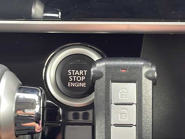 三菱 ｅＫスペース カスタムG e－アシスト 青森県 2015(平27)年 4.8万km パープリッシュネイビーパール ・4WD/・社外ナビ/・バックカメラ/・横滑り防止/・衝突被害軽減ブレーキ/・プッシュスタート/・スマートキー/・両側パワースライドドア/・後席サンシェード/・後席サーキュレーター/・純正14AW/・純正フロアマット