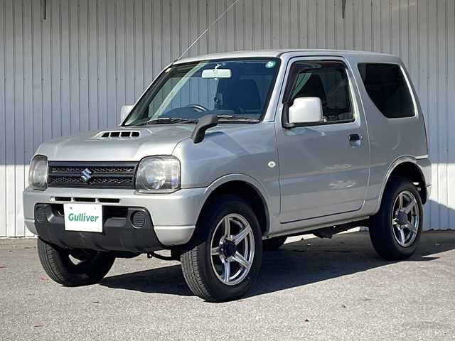 スズキ ジムニー XG 長野県 2014(平26)年 9.4万km シルキーシルバーメタリック ４WD/社外CD/社外16インチアルミ/ホイール付き冬タイヤ積込/背面タイヤ/保証書・取説/スペアキー