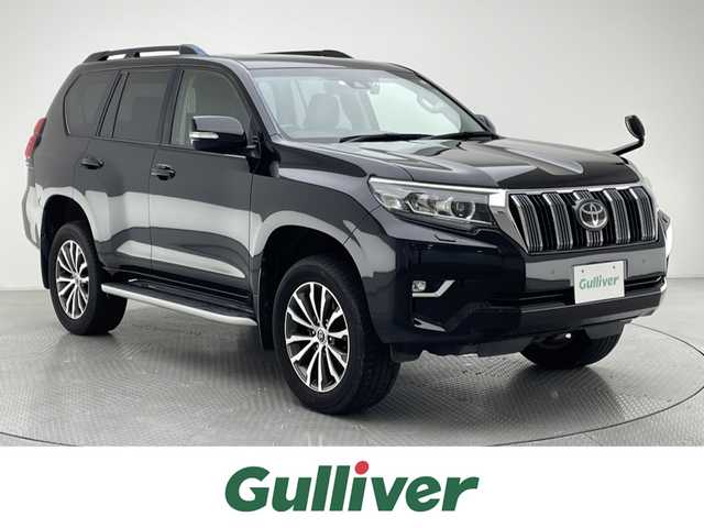 トヨタ ランドクルーザー プラド TX Lパッケージ 兵庫県 2020(令2)年 6.5万km アティチュードブラックマイカ 本革シート　/７人乗り　/１９インチアルミ　/ルーフレール　/ナビＡＶＩＣ－ＲＱ９０２　/バックカメラ　/シートヒータ　/エアシート　/前席パワーシート　/サードシート電動格納　/ＨＤＭＩ　/ＵＳＢ　/前後ソナー　/ドラレコ　