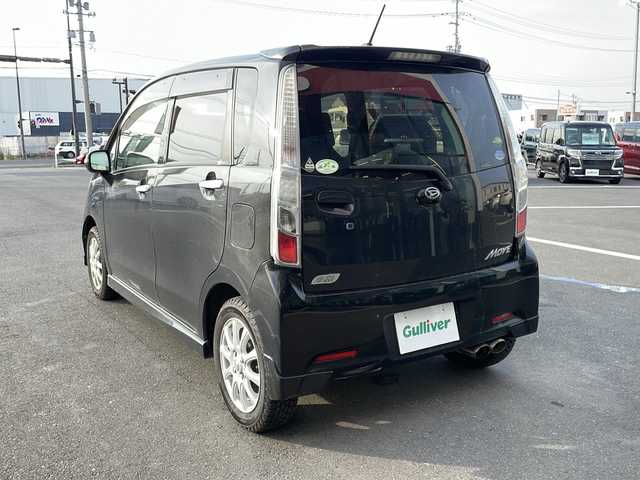 ダイハツ ムーヴ カスタム X LTD 宮城県 2012(平24)年 14.8万km ブラックマイカメタリック ・純正ナビ/　CD.AUX/・ワンセグTV/・バックモニター/・エコアイドル/・スマートキー/・HIDヘッドライト/・フォグランプ/・オートエアコン/・社外14インチアルミホイール/・純正フロアマット/・純正アルミ付夏タイヤ積込/（155/65R14）