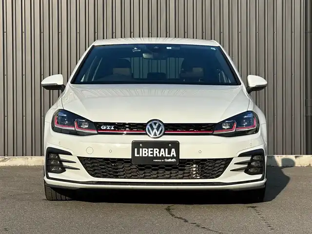 フォルクスワーゲン ゴルフ ＧＴＩ 福島県 2018(平30)年 4.8万km 白 純正ナビ(CD/DVD/BT/SD/AUX/USB)/フルセグ/黒レザーシート/シートヒーター/パワーシート/アダプティブクルーズコントロール /LEDヘッドライト/オートホールド/ドライブレコーダー/純正18AW/パドルシフト/ステアリングスイッチ/純正フロアマット
