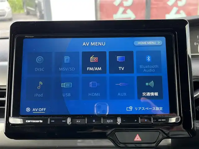 ホンダ Ｎ ＢＯＸ カスタム L ターボ スタイル+ブラック 奈良県 2022(令4)年 1.8万km プラチナホワイトパール ９型ナビ　/(ＨＤＭＩ/FM/AM)　　/バックカメラ　/フルセグＴＶ　/両側パワースライドドア　/レーダークルーズコントロール　/パドルシフト　/革巻きステアリング　/ＬＥＤヘッドライト/ハーフレザーシート/前席シートヒーター