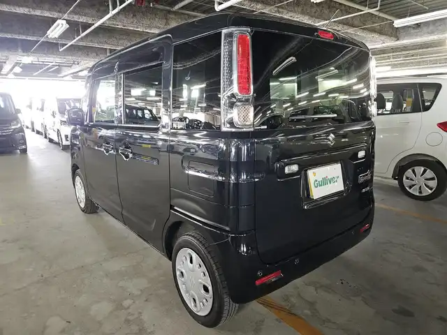 スズキ スペーシア HYBRID X 宮崎県 2021(令3)年 7.9万km ブルーイッシュブラックパール3 〇パナソニックナビ/〇フルセグTV/〇両側パワースライドドア/〇バックカメラ/〇全方位モニター用カメラパッケージ/〇ビルトインETC/〇ドライブレコーダー/〇セーフティサポート/〇SRSエアバッグ/〇オートライト/〇チルトステアリング/〇ファブリックシート/シートヒーター/〇ロールサンシェード/〇ラゲッジルームランプ/〇後方支援ミラー/〇キーレスプッシュスタートシステム/〇禁煙車