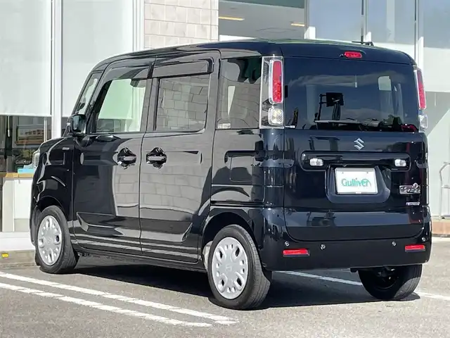 スズキ スペーシア HYBRID X 宮崎県 2021(令3)年 7.9万km ブルーイッシュブラックパール3 ワンオーナー/純正ナビ/フルセグTV/両側パワースライドドア/全方位モニター用カメラパッケージ/ビルトインETC/アダプティブクルーズコントロール/セーフティサポート/・衝突被害軽減ブレーキ/・後退時ブレーキサポート/・車線逸脱警報/・前後誤発進抑制/・リアパーキングセンサー/純正オプLEDヘッドランプ/ステアリングスイッチ/運転席シートヒーター/ロールサンシェード/ラゲッジルームランプ/後方支援ミラー/USB電源ソケット/スマートキー/プッシュエンジンスタート/禁煙車