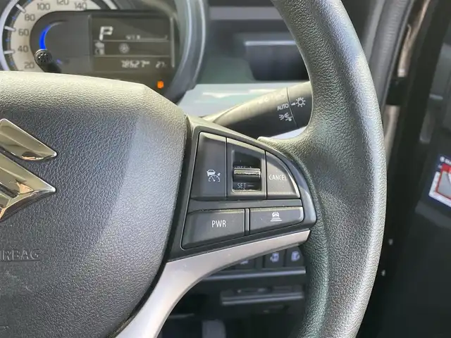 スズキ スペーシア HYBRID X 宮崎県 2021(令3)年 7.9万km ブルーイッシュブラックパール3 ワンオーナー/純正ナビ/フルセグTV/両側パワースライドドア/全方位モニター用カメラパッケージ/ビルトインETC/アダプティブクルーズコントロール/セーフティサポート/・衝突被害軽減ブレーキ/・後退時ブレーキサポート/・車線逸脱警報/・前後誤発進抑制/・リアパーキングセンサー/純正オプLEDヘッドランプ/ステアリングスイッチ/運転席シートヒーター/ロールサンシェード/ラゲッジルームランプ/後方支援ミラー/USB電源ソケット/スマートキー/プッシュエンジンスタート/禁煙車