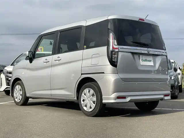 スズキ ソリオ G 東京都 2021(令3)年 2万km スターシルバーメタリック セーフティサポート/レーンアシスト/横滑り防止装置/バックソナー/両側スライドドア（イージークローザー）/スマートキー/ETC/ドライブレコーダー
