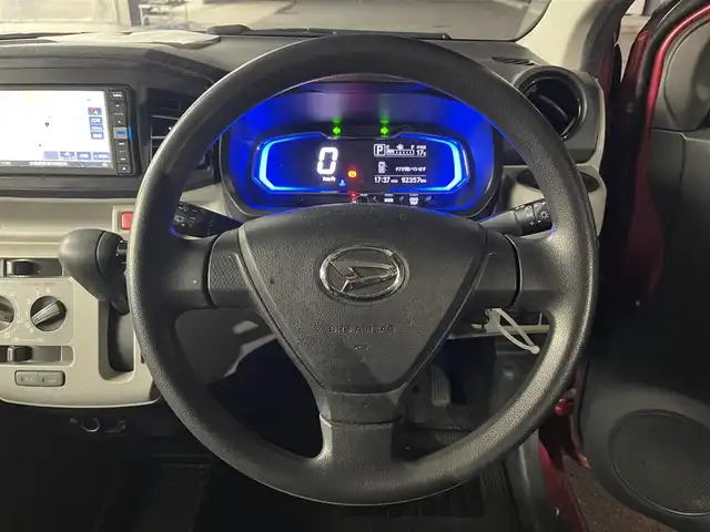 ダイハツ ミラ イース X リミテッド SAⅢ 滋賀県 2019(令1)年 9.3万km マゼンタベリーマイカM 純正メモリーナビ/【CD/DVD/Bluetooth/フルセグ】/バックカメラ/レーンキープアシスト/純正LEDヘッドライト/純正１４AW/前後ドライブレコーダー/クリアランスソナー/キーレス