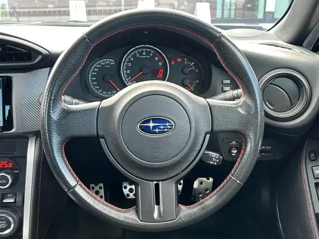 スバル ＢＲＺ S 栃木県 2015(平27)年 6万km WRブルーパール 社外メモリナビ/フルセグTV/DVD/Bluetooth/USB/バックカメラ/ETC/6速MT/柿本改マフラー/スマートキー/プッシュEgスタート/クルーズコントロール/HIDヘッドライト/フォグランプ/オートライト/LEDデイライナー/純正フロアマット/サイド/カーテンエアバッグ/純正17インチAW