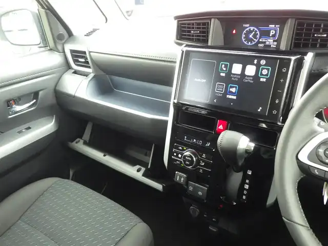 トヨタ ルーミー カスタムG－T 千葉県 2025(令7)年 0.1千km パールホワイトⅢ スマートアシストIII/レーダークルーズコントロール/エコアイドル/両側パワースライドドア/ディスプレイオーディオ/純正地デジTV/【Apple CarPlay　Android Auto対応】/【Bluetooth接続】/パノラマモニター/前席シートヒーター/革巻きステアリング/ステアリングスイッチ/LEDヘッドライト/フォグライト/ウインカーミラー/コーナーセンサー/純正15インチアルミホイル/キーフリーシステム