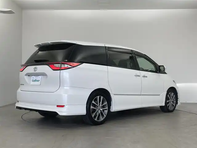 トヨタ エスティマ アエラス プレミアム G 埼玉県 2018(平30)年 4.5万km ホワイトパールクリスタルシャイン 純正１０インチナビ　フリップダウンモニター　バックカメラ　ビルトインＥＴＣ２．０　前後ドライブレコーダー　セーフティセンス　クルーズコントロール　シートヒーター　純正アルミホイール　オートハイビーム